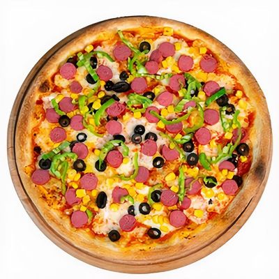 Sosisli Pizza (32 cm.)