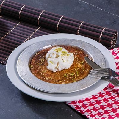 Bol Peynirli Kaymaklı Künefe