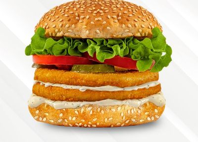 Double Chicken Burger