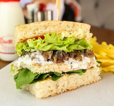 Mavi Panini Sandviç (Büyük)