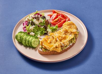 Açık Sandviç Kahvaltı Tabağı