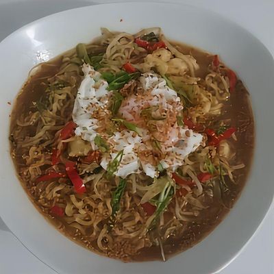 Karidesli Ramen Noodle