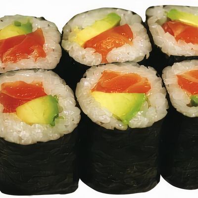 Avocado Sake Maki (6 Pcs.)