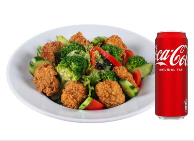 Çıtır Tavuklu Akdeniz Salata Fırsat Menü