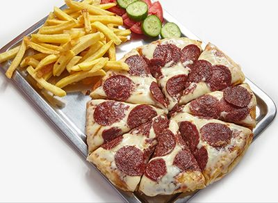 Çift Katlı Kaşarlı Bazlama Tost