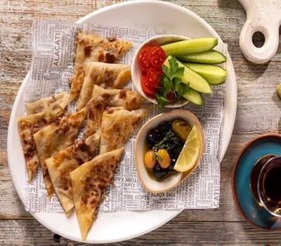 Kıymalı Kaşarlı Gözleme