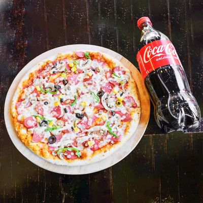 Süper Büyük Boy Pizza Menü