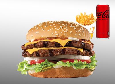 Superstar with Cheese Burger Menü