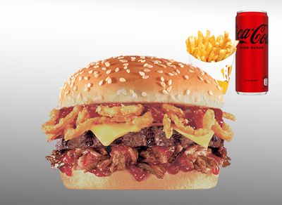 Memphis Burger Menü