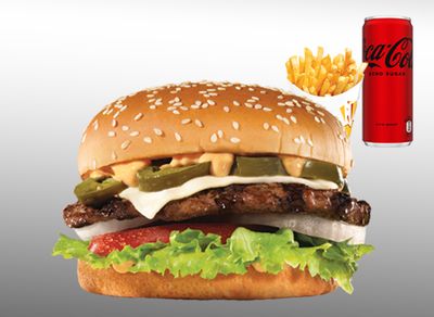 Jalapeno Burger Menü