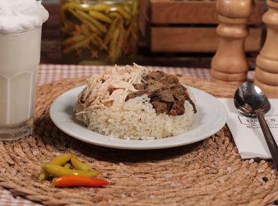 Tavuklu Ciğerli Pilav