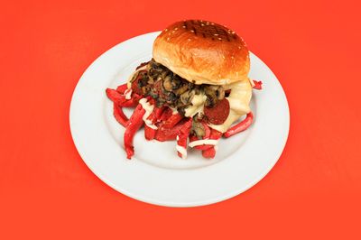 Mantarlı Kumru Burger