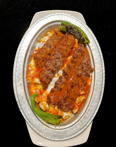 Kilis Usulü Alinazik Kebap (Kıymadan)