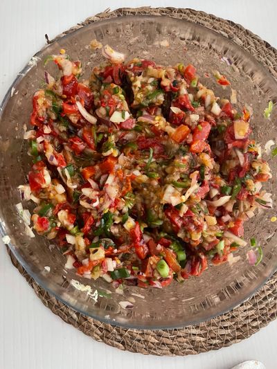 Köz Patlıcan Salatası (200 gr.)