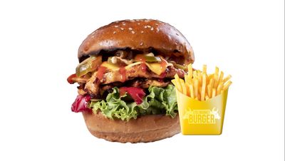 Acılı Tavuk Burger