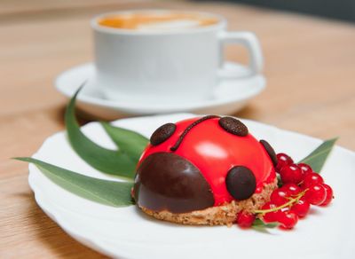 Fıstıklı Çikolatalı Uğur Böceği Pasta (Adet)