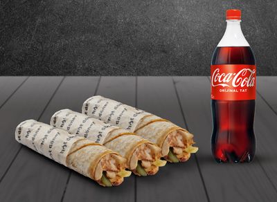 3'lü Tavuk Jumbo Menü