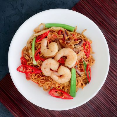 Karidesli Singapur