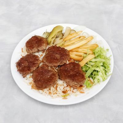 Pilav Üstü Izgara Köfte