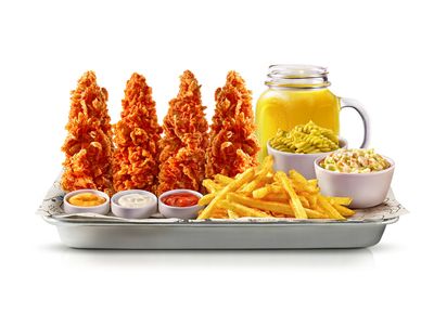Paprika Parmesan Tenders 4'lü Menü