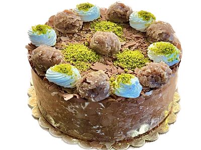 Kestaneli Çikolatalı Pasta (3 Kişilik)