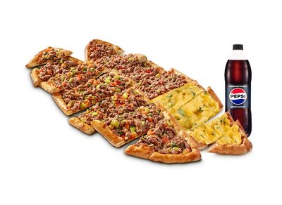 Dilediğin 2'li Pide Menü