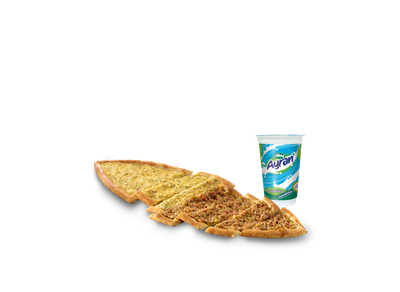 Kıymalı Patatesli Pide Menü