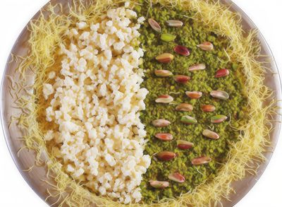 Yarı Fıstık Yarı Peynirli Künefe (1 Kişilik)