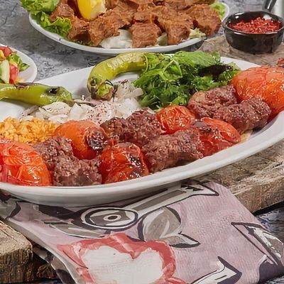 Domatesli Kebap