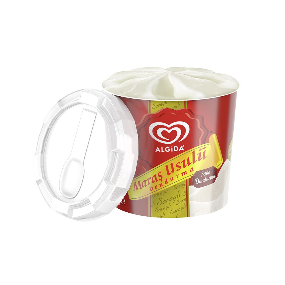 Algida Maraş Usulü Sade Cup Dondurma (100 ml.)