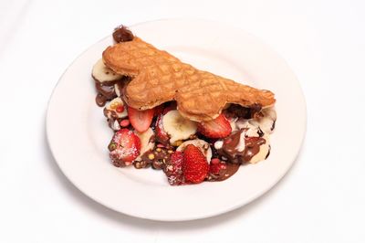 Nutellalı Waffle Sandviç