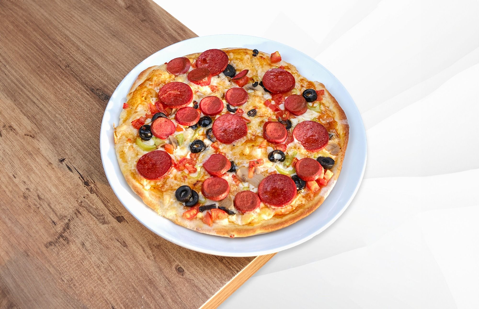 Karışık Pizza (Orta Boy)