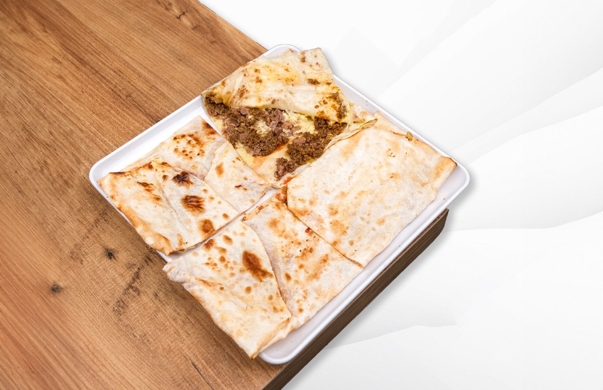 Kavurmalı Kaşarlı Gözleme