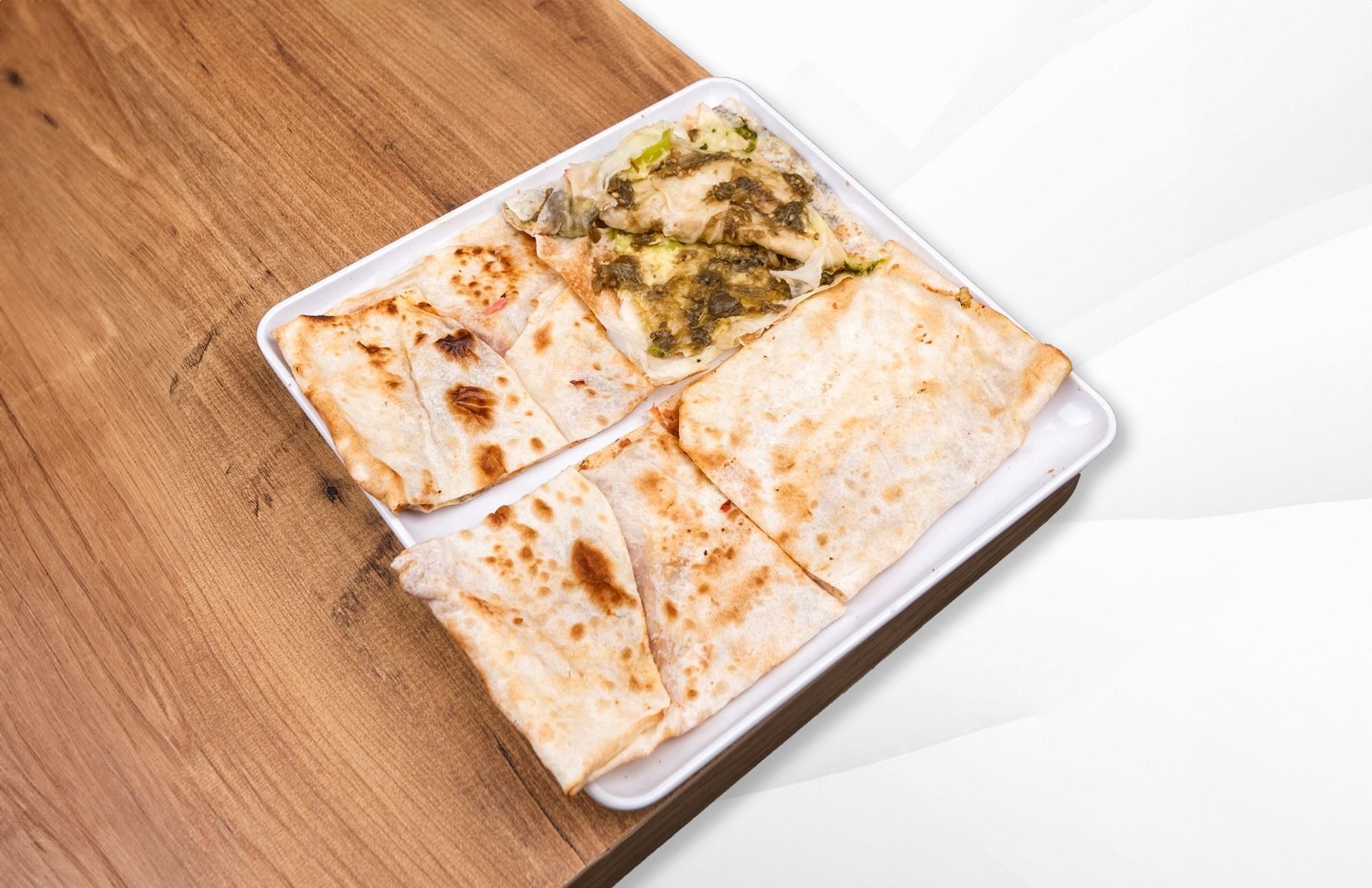Patlıcanlı Kaşarlı Gözleme