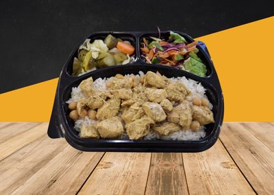 Körili Tavuk & Tereyağlı Nohutlu Pilav (300 gr.)