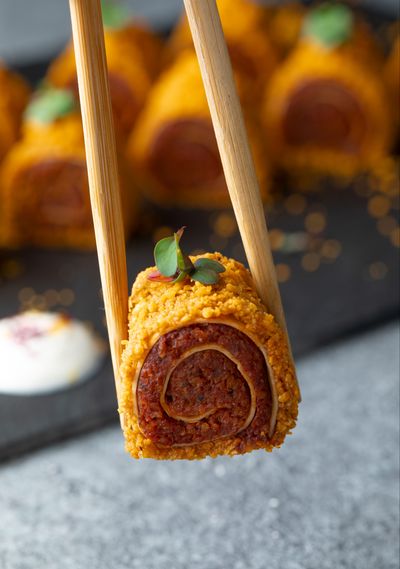 Crunch Sushi Roll Çiğ Köfte (8 Adet)