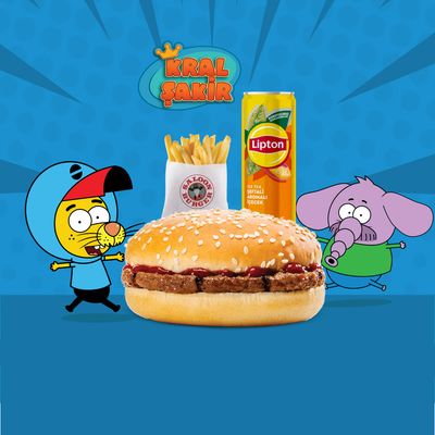 Çocuk Et Burger Menü