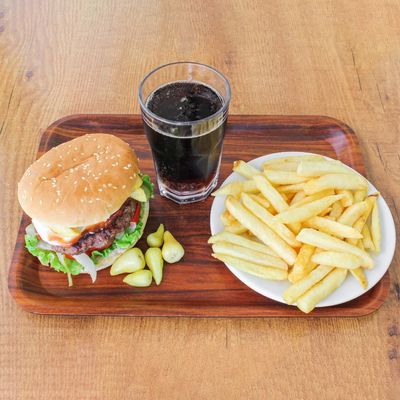 Füme Kaburga Burger Menü