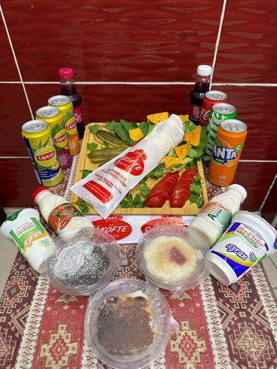 Doritoslu Çiğ Köfte Dürüm Menü