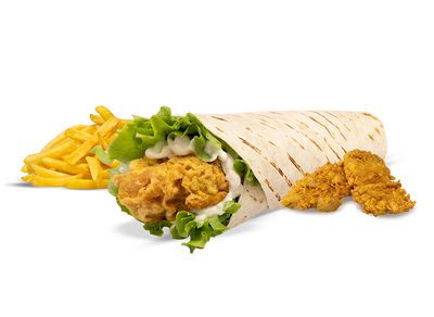 Chicken Roll + 2'li Chicken Tenders Menü