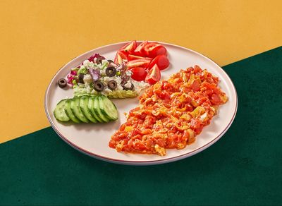 Galata Menemen Kahvaltı Tabağı