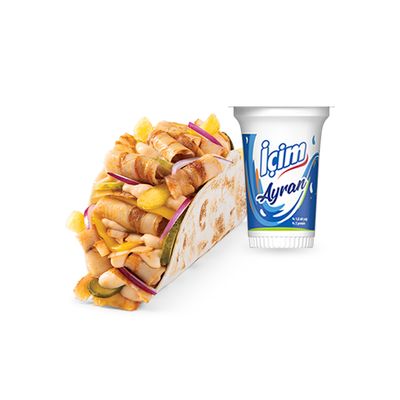 Ekonomik Tako Menü (Tavuk Döner)