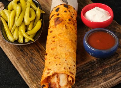 Hatay Usulü Tavuk Döner Dürüm (Medium)