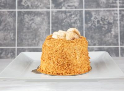 Vanilyalı Muzlu Pasta (4-6 Kişilik)