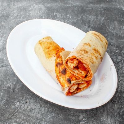 Soslu Mega Tavuk Döner Dürüm