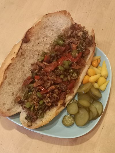3/4 Ekmek Arası Sebzeli Kuzu Kokoreç