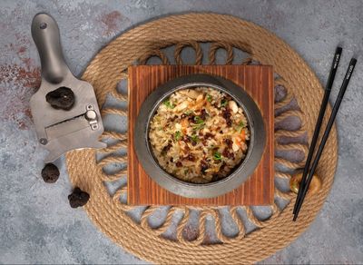 171 Trüflü Tavuklu Pilav