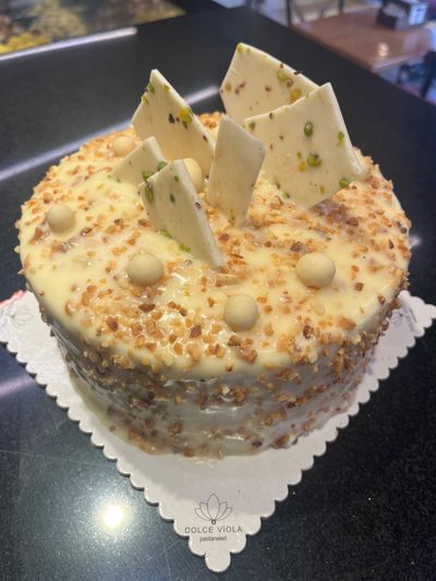 Muzlu Beyaz Çikolatalı Pasta (No.0)