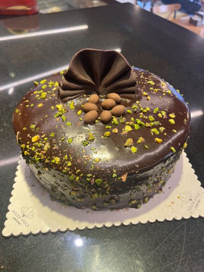 Fıstıklı Çikolatalı Pasta (No:1)