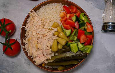 Nohutlu Tavuklu Pilav